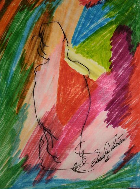 Nude Study M Mixed Media By Edward Wolverton Fine Art America