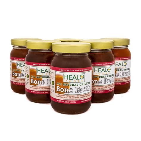 Healo Foods All Natural Chicken Bone Broth Rich In