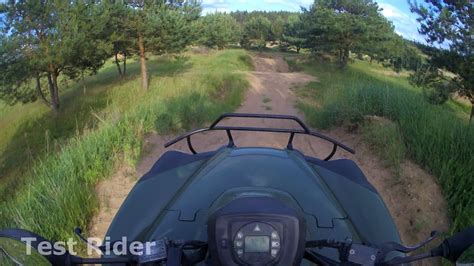 Quad Aeon Crossland 300 Jazda W Lekkim Terenie YouTube