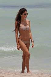 Italian TV Personalities Barbara Guerra Alessandra Sorcinelli In Bikini At Miami Beach July