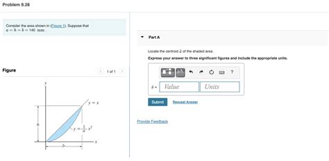 Solved Problem 9 28 Consider The Area Shown In Figure 1 Chegg