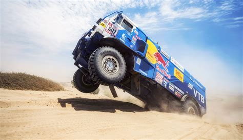 4K Dakar Trucks KAMAZ Sand Rallying HD Wallpaper Rare Gallery