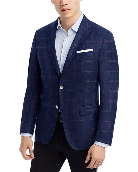 Boss Hutson Windowpane Slim Fit Sport Coat Bloomingdales