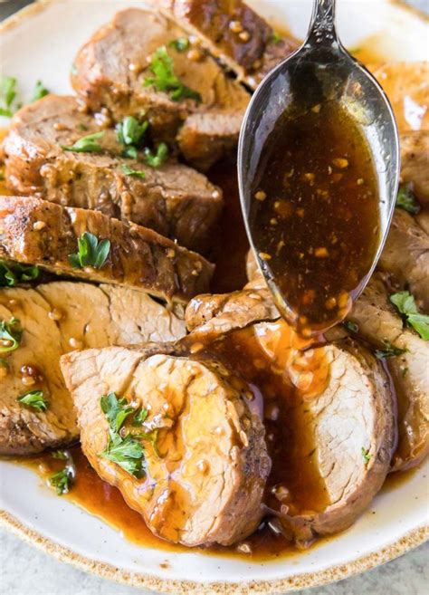 Honey Garlic Instant Pot Pork Tenderloin Kristines Kitchen