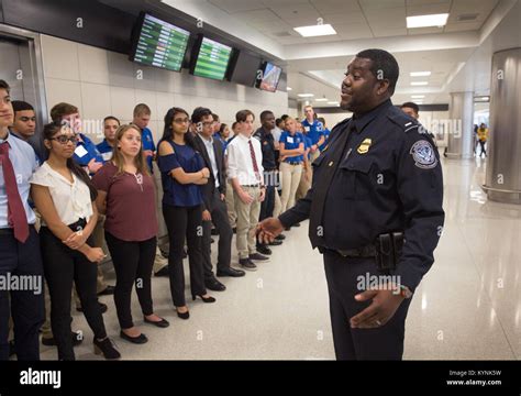 Explorers Attending The National Law Enforcement Exploring Leadership