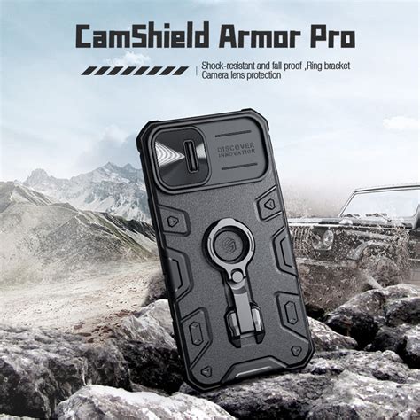 Nillkin Camshield Armor Pro Case For Apple Iphone