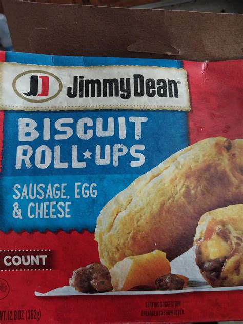 Jimmy dean biscuit roll ups : r/frozendinners