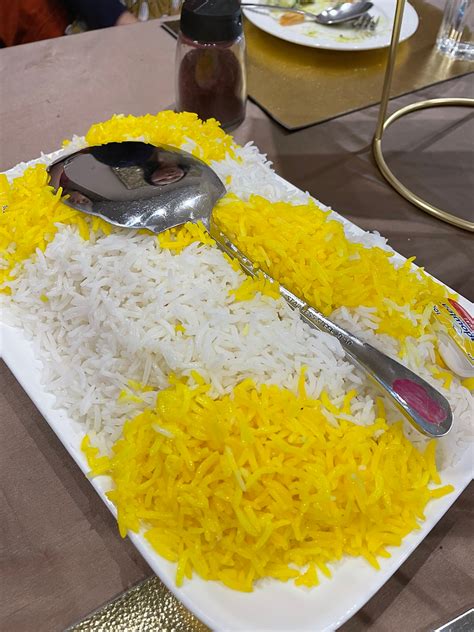 Feature Food Persian Steamed Rice