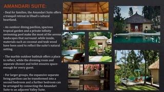 Case Study Amandari Resort PPT