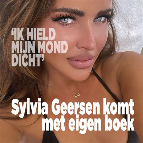 Sylvia Geersen Komt Met Eigen Boek Ik Hield Mijn Mond Dicht Ditjes