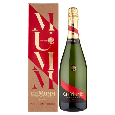 G H Mumm Champagne Brut Cordon Rouge Ml Carrefour