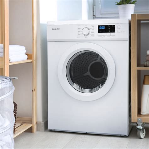 Montpellier Mvsd W Kg Freestanding Vented Tumble Dryer White