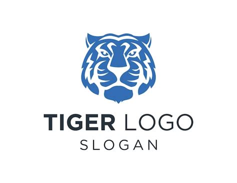 Tiger Logo Design Vector Premium