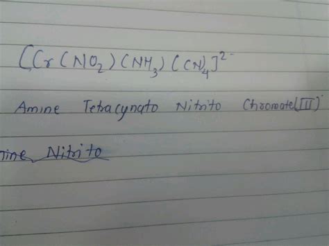 The Magnetic Moment Of A Complexion Is Bm The Complex Ion Is