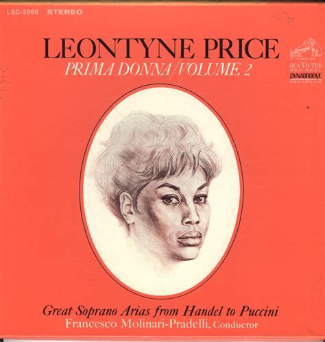 Leontyne Price Francesco Molinari Pradelli Prima Donna Vol 2