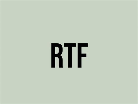 rtf  meaning    fluentslang