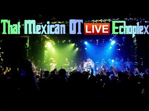 That Mexican OTLonestar Luchador TourLive At The EchoplexEcho Park