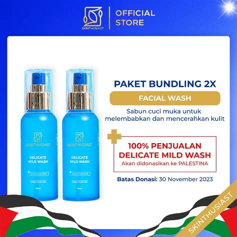 Jual Skinthusiast Paket Bundling X My Glow Facial Wash Paket Sabun