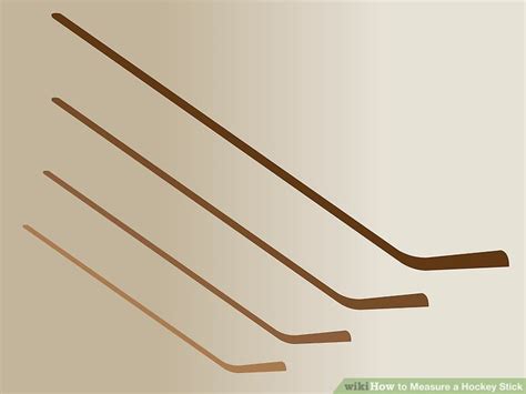 How To Measure A Hockey Stick With Pictures Wikihow