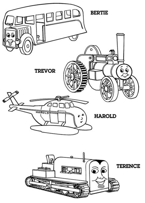 Thomas the Tank Engine Coloring Pages (18) - Coloringkids.org