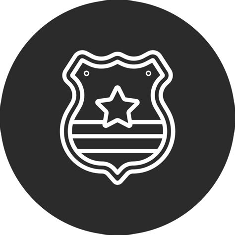 Police Badge Vector Icon 37296647 Vector Art At Vecteezy