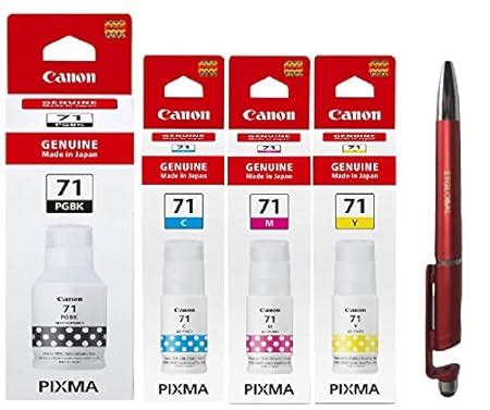 Canon 71 B C Y M Ink Bottles For Canon Pixma G1020 G2020 G2021 G2060