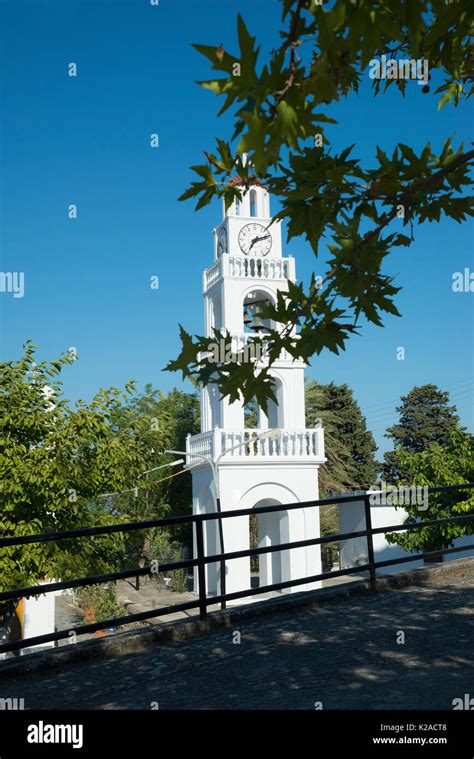 Panagia Tsambika Monastery Rhodes Greece Europe Stock Photo Alamy