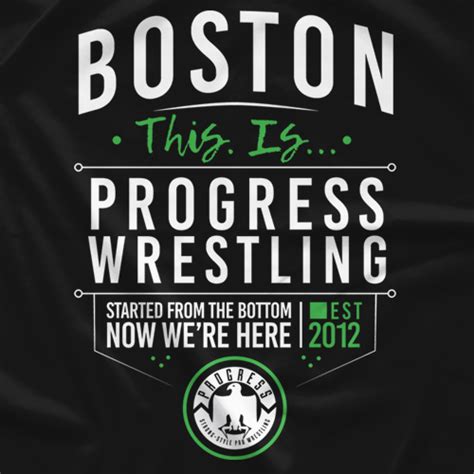 Official Merchandise Page of PROGRESS Wrestling