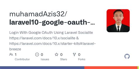 Github Muhamadazis Laravel Google Oauth Socialite Login With