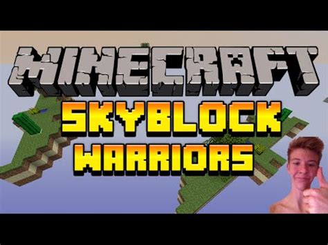 Minecraft Skyblock Warriors Fun Youtube