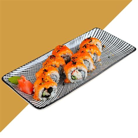 Premium Psd Sushi Roll