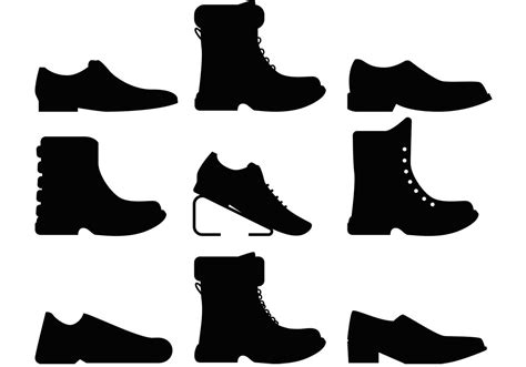 Mens Shoes Clipart Svg Silhouette Vector Images Dress Shoes Svg Image