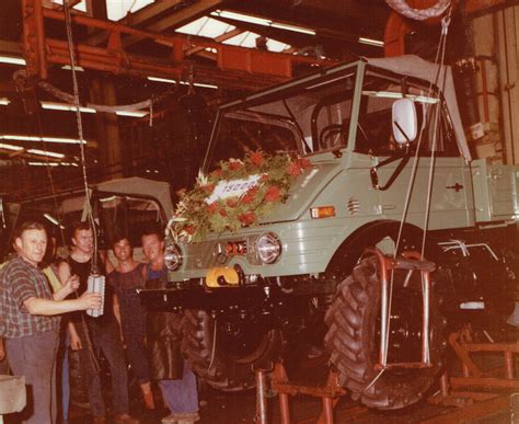 Unimog Community On Twitter 1971 Der 150 000ste Unimog Ein 421