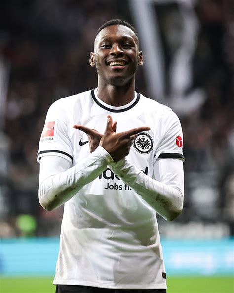 Randal Kolo Muani Continues To Rise In His First Season At Eintracht