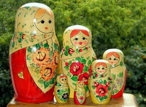 Русская Матрешка Картинки — Фото Картинки
