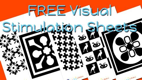 Free Baby Visual Black And White Stimulation Printables