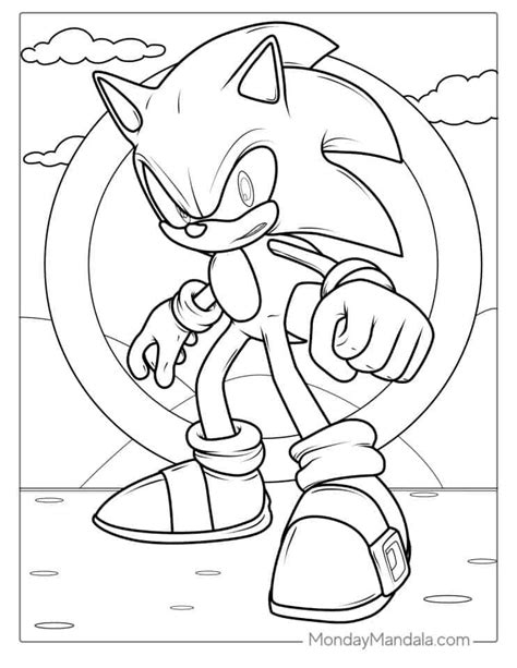 Sonic Coloring Page Sonic Coloring Pages Coloring Pages Coloring