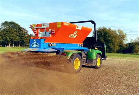 GKB SP100 proving top of the topdressers for Garsons Group ...