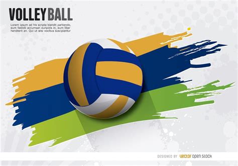 Volleyball Vector & Graphics to Download