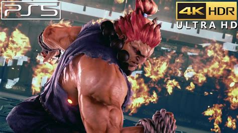 Tekken 7 PS5 4K HDR Gameplay Akuma Vs Heihachi YouTube