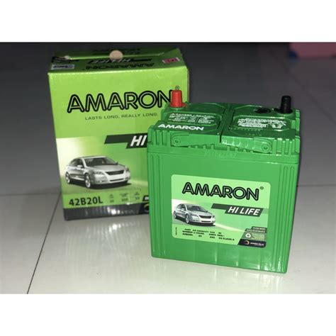 Amaron Hi Life 42B20L NS40 Automotive Car Battery WS Shopee