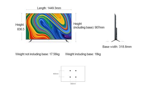 Xiaomi Mi TV 4S 65" - OhMyMi Malaysia - Xiaomi Roborock Amazfit Mi