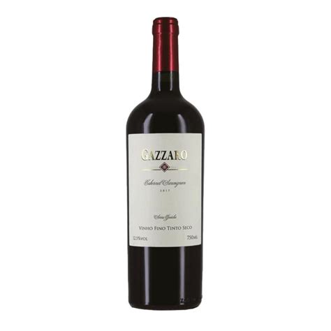 Vinho Tinto Fino Seco Cabernet Sauvignon Gazzaro Ml Vinho