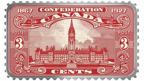 Canada Canadian Stamp Shaped Coins Highlight Historic Designs Seen On