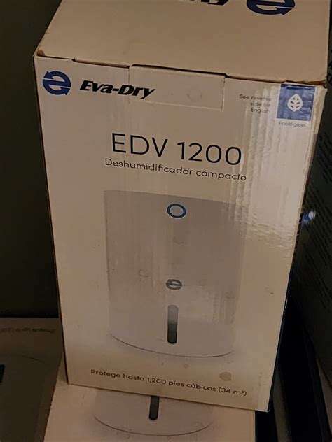 Eva Dry EDV 1200 Powerful Ergonomic Mini Dehumidifier 832856000817 EBay