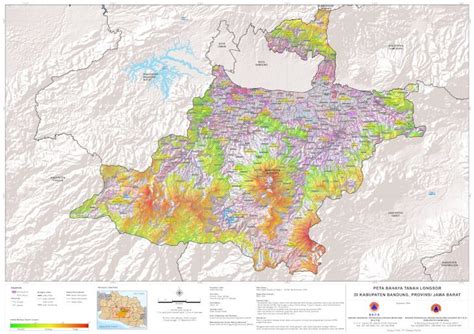 Pdf Kabupaten Subang Bandungkab Go Id Peta Bahaya Tanah Longsor