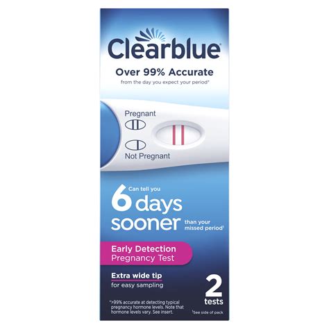 Clearblue Early Detection Pregnancy Test 2 Count