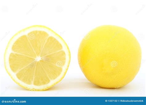 Fresh Lemon Fruit Slice Stock Photography - Image: 1337132