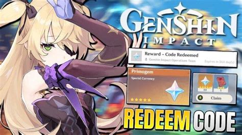 Update Lagi Barusan Kode Redeem Genshin Impact Hari Ini Jumat 11