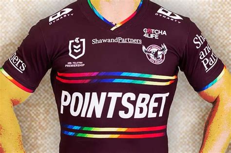 Manly S Sticking With Its Pride Jersey And So They Should Only Sports